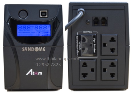 Syndome ATOM-850 LCD แสดงสถานะผ่านทางจอ LCD